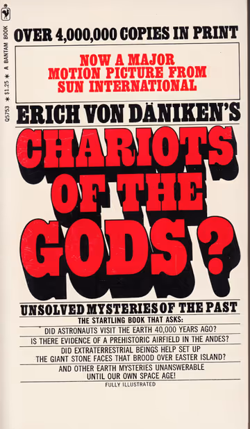 Marvel’s 'Eternals' Wouldn’t Exist Without A Half-Forgotten, Nonsense-Filled Bestseller From an Alien-Obsessed Swiss Hotel Manager