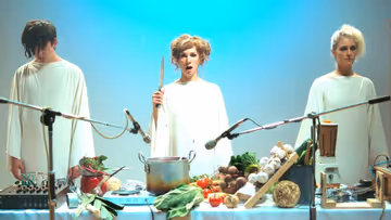 In Review: 'Flux Gourmet,' 'Mr. Malcom's List'