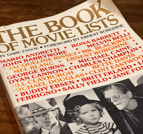 Revisiting 'The Book of Movie Lists,' an Eccentric Collection of Odd Facts and Bizarre Opinions from the Long-Ago Year of 1981